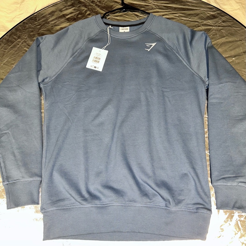 Men's Blue Gymshark Sweater
